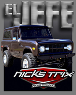EL JEFE Early Bronco Restoration by Nick's TriX